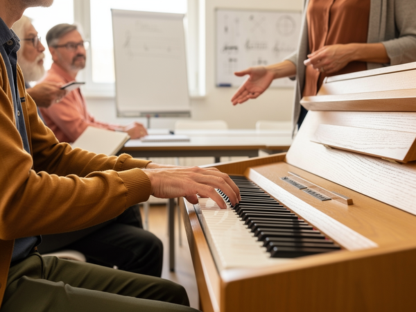 Bild zu Zertifikatskurs Musik für die Sekundarstufe I, KI-generiertes Bild
