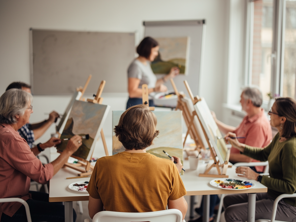 Bild zu Zertifikatskurs Kunst Sek I, KI-generiertes Bild