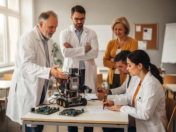 Bild zu Zertifikatskurs Technik Sek II, KI-generiertes Bild