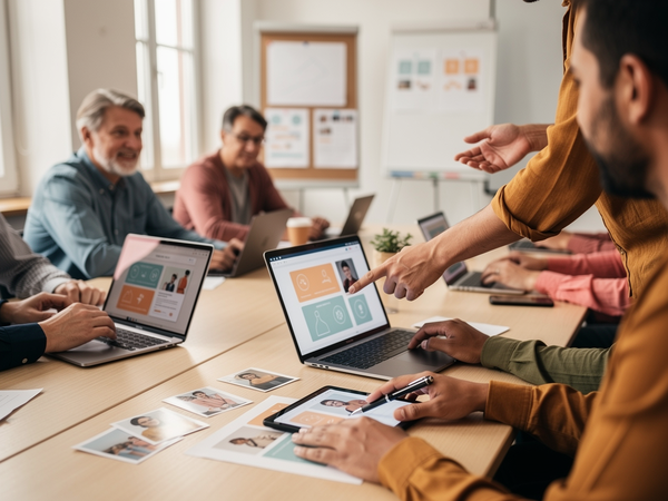 Bild zu Lehren und Lernen mit digitaler Vielfalt – MoodleTreff 2.0, KI-generiertes Bild