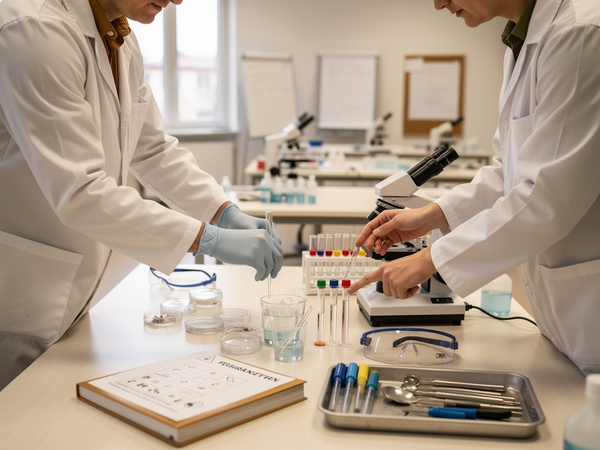 Bild zu Experimentieren im Biologieunterricht der Sekundarstufe I, KI-generiertes Bild
