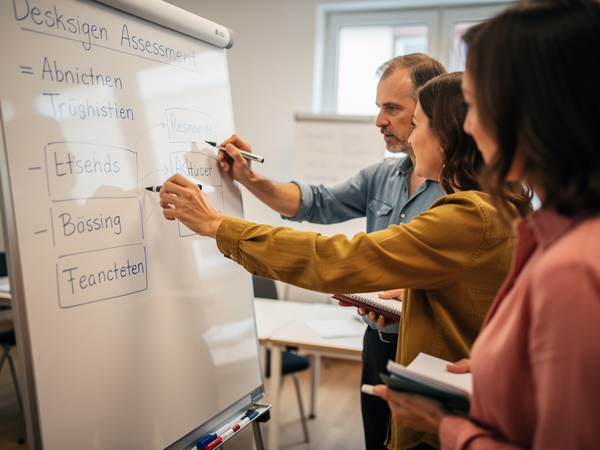 Bild zu Förderung der Schreibkompetenz in der Sekundarstufe II: Klausurformate comprehension/analysis/evaluation, KI-generiertes Bild