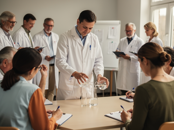Bild zu Zertifikatskurs Chemie Sekundarstufe I (allgemeinbildende Schulformen), KI-generiertes Bild