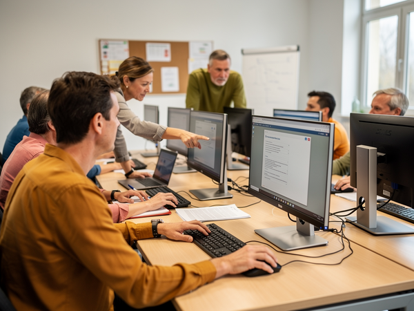 Bild zu Kurs 42 / LuPO / SchILD-NRW, KI-generiertes Bild