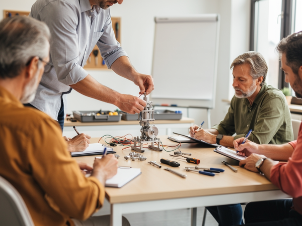 Bild zu Qualifikationserweiterung im Fach Wirtschaft und Arbeitswelt - Technik
Sekundarstufe I, KI-generiertes Bild