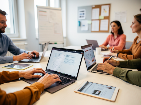 Bild zu Gestaltung und Einsatz von (digitalen) Arbeitsblättern für den Herkunftssprachlichen Unterricht, KI-generiertes Bild