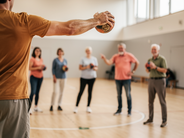 Bild zu Handball 2.0 – Taktik und Technik im modernen Handballspiel, KI-generiertes Bild