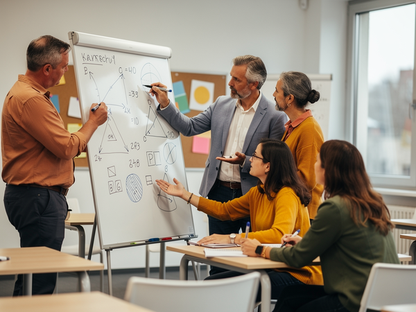 Bild zu Zertifikatskurs im Fach Mathematik
Sekundarstufe I, KI-generiertes Bild
