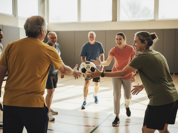 Bild zu Spielen in und mit Regelstrukturen – Sportspiele: Fußball... mehr als kicken, KI-generiertes Bild