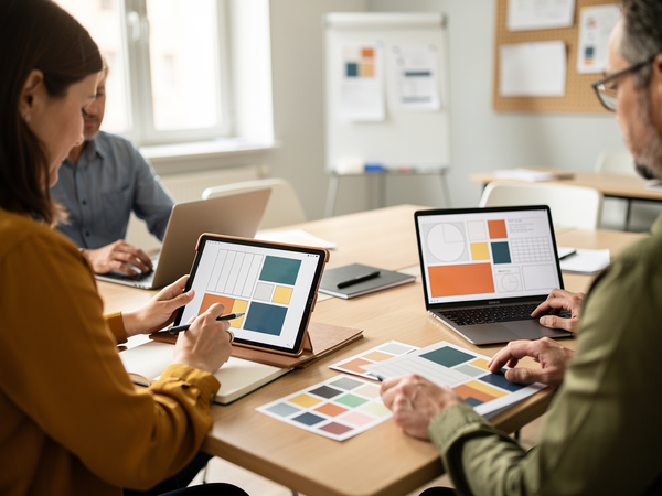 Bild zu Implementierung des neuen Bildungsplans „Mediengestalterin Digital und Print und Mediengestalter Digital und Print“, KI-generiertes Bild