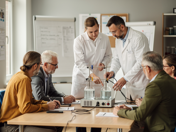 Bild zu Grundlagen der Elektrochemie - eine handlungsorientierte und kontextorientierte Unterrichtsreihe (Chemie SI), KI-generiertes Bild