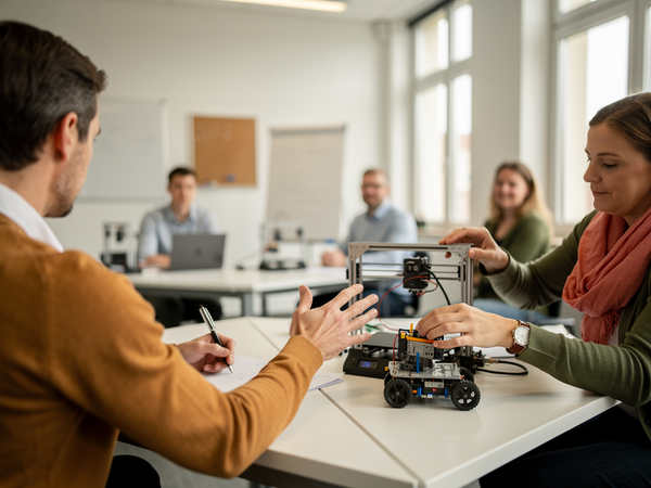 Bild zu School FabLab – Netzwerktreffen, KI-generiertes Bild