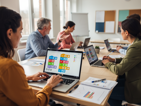 Bild zu Scratch für Starter, KI-generiertes Bild
