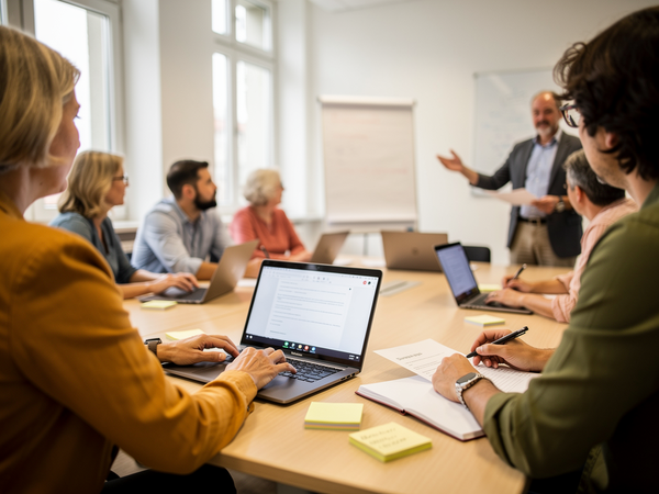 Bild zu "OLEI - Online Learning Inklusion"
Modul 2: Kooperationsstrukturen und -prozesse in inklusiven Schulen, KI-generiertes Bild