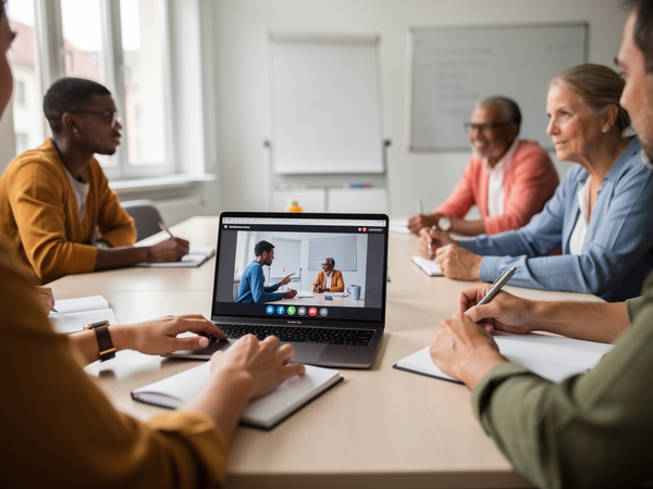 Bild zu Konzeption, Durchführung und Bewertung einer mündlichen Abiturprüfung im Fach Sozialwissenschaften: Ein Praxisworkshop für Lehrerkräfte der S II, KI-generiertes Bild