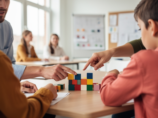 Bild zu Übergänge gestalten: Kita – Grundschule: Förderung der Vorläuferfähigkeiten Mathematik in der Schuleingangsphase, KI-generiertes Bild