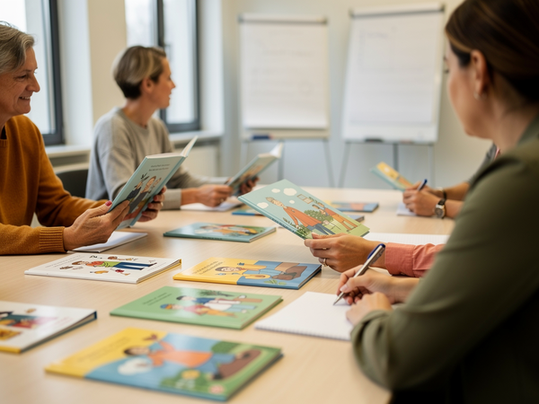 Bild zu Lesemotivation – Aufbau einer schulischen Lesekultur im Deutschunterricht der Primarstufe, KI-generiertes Bild