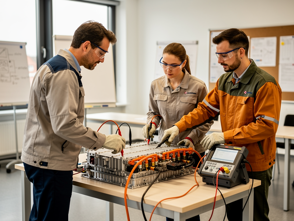Bild zu Grundlagen der Elektromobilität, KI-generiertes Bild