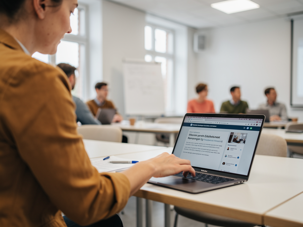 Bild zu Logineo LMS/Moodle Basisfortbildung für Grundschulen (SchiLf), KI-generiertes Bild