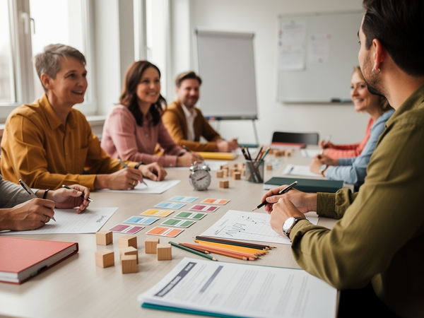 Bild zu Fortbildung der Fachkräfte im Multiprofessionellen Team (MPT) und der
sozialpädagogischen Fachkräfte in der Schuleingangsphase, KI-generiertes Bild