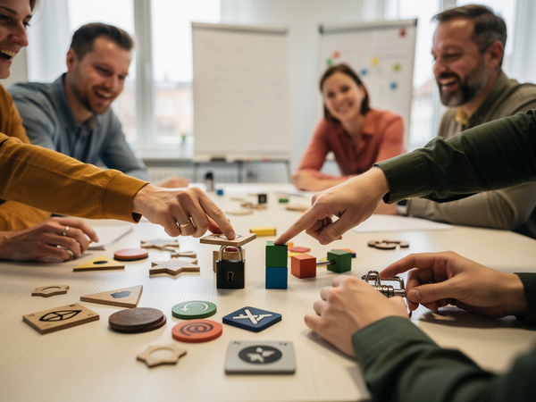 Bild zu Breakout Edu – Escape-Rooms in der Schule (SchiLf), KI-generiertes Bild