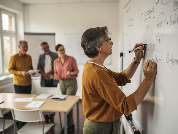 Bild zu Workshop zur Entwicklung kompetenzorientierter FHR-Prüfungsvorschläge im Fach Mathematik in der Berufsfachschule und Fachoberschule, Anlage C, KI-generiertes Bild