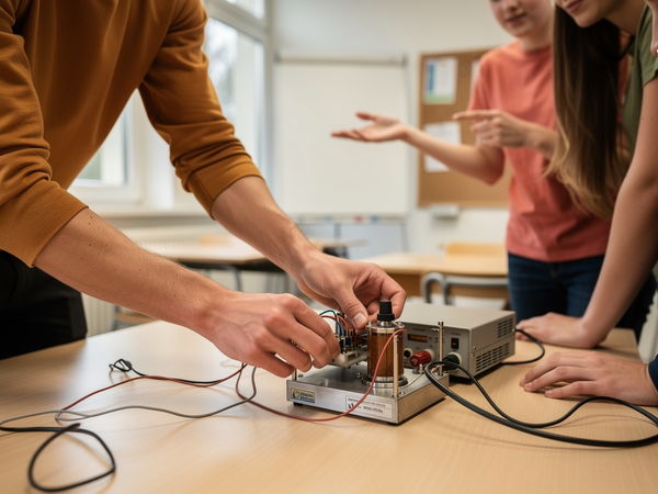 Bild zu Physik Oberstufe: Die Rolle des Kondensators in der Sek II, KI-generiertes Bild