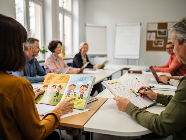 Bild zu Leseförderung in der Primarstufe - Grundlagen, Methoden und Praxisimpulse (SchiLf), KI-generiertes Bild