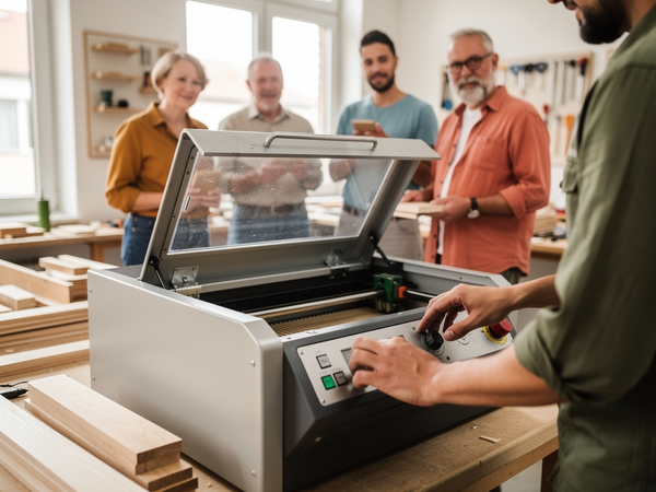 Bild zu Digitale Planung und Fertigung Tischler/Tischlerin/Holztechnik: Von der WOP-Programmierung bis zur Lasergravur (WoodWop), KI-generiertes Bild
