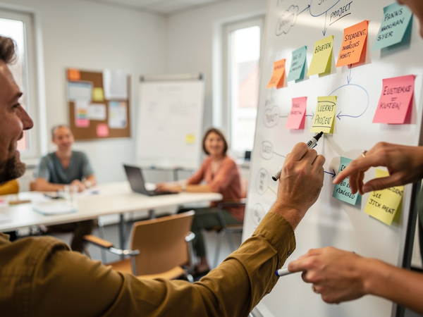 Bild zu Projektkurs „Datenbanken“ in der SII – Lernen mit EduScrum und Deeper Learning, KI-generiertes Bild