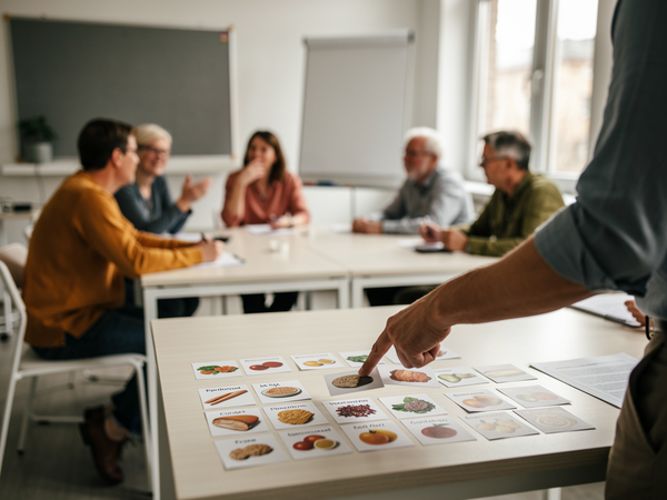 Bild zu Berufsfachschulen 1 und 2 Ernährungs- und Versorgungsmanagement:
Regionalkonferenz - Sprachsensibler Unterricht, Auslandspraktika im EU-Raum, KI-generiertes Bild