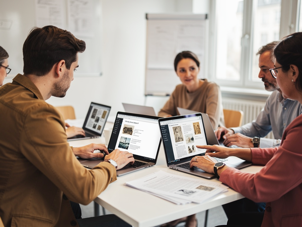 Bild zu Geschichte bilingual lernen – Input und Austausch zum bilingualen Geschichtsunterricht. Thema: Exploring the Past, KI-generiertes Bild