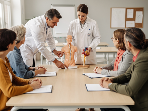 Bild zu Die Anatomische Sammlung der Universität Münster -
Außerschulische Lernorte im Bereich Gesundheit/Erziehung und Soziales, KI-generiertes Bild