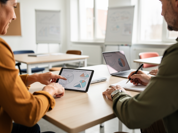 Bild zu "OLEI - Online Learning Inklusion" Modul 7: Wirksame individuelle Lernförderung – Prävention/Interv. bei Lernstörungen in inkl. Kontexten II, KI-generiertes Bild
