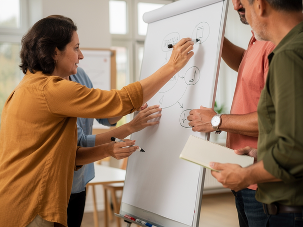 Bild zu Arbeitskreis Berufsfachschule für Sozialassistenz - 2026/27 I - Austausch und Entwicklung, KI-generiertes Bild