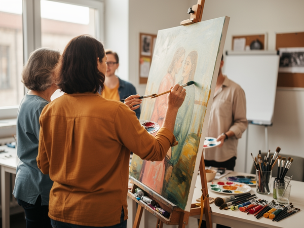 Bild zu Zertifikatskurs Kunst SII - Qualifikationserweiterung, KI-generiertes Bild
