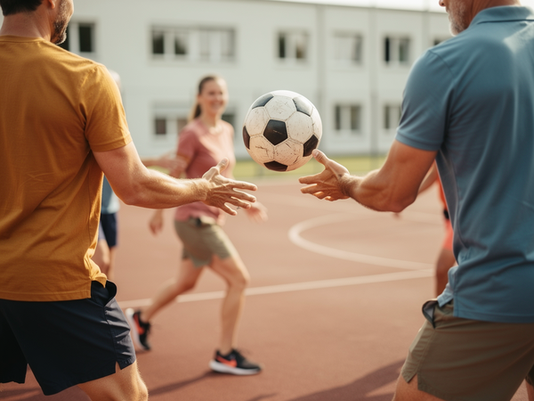 Bild zu Fußball Basistechniken kennenlernen!, KI-generiertes Bild