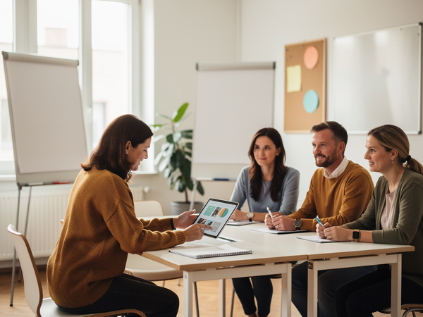 Bild zu Alternative Prüfungsformate in der digitalen Transformation, KI-generiertes Bild