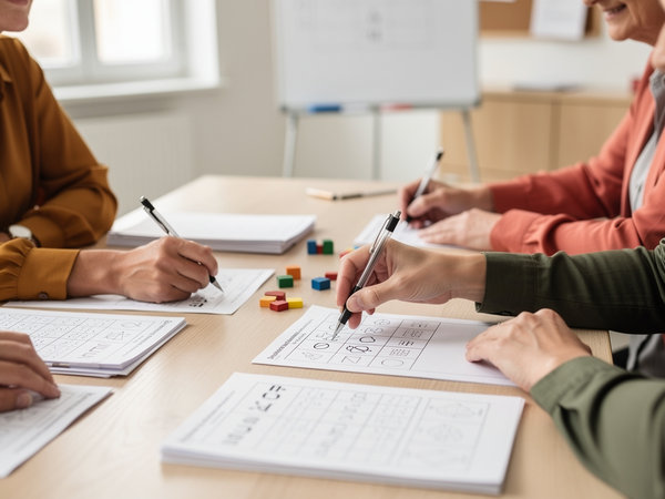 Bild zu Digitale Fortbildungsoffensive II: Mathematik Primarstufe – Arithmetische
Basiskompetenzen in Klasse 3, KI-generiertes Bild