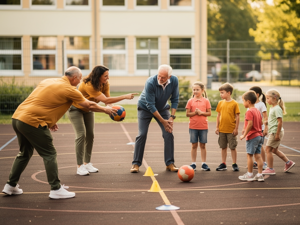 Bild zu Qualifikationserweiterung von Grund-und Förderschullehrkräften für den Schulsport 1.Hj.26/27, KI-generiertes Bild